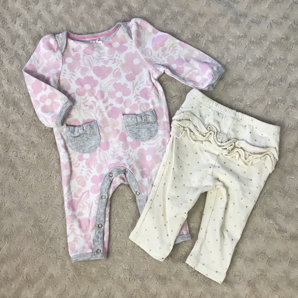 Baby Girl Bundle Cloud Island Romper Old Navy